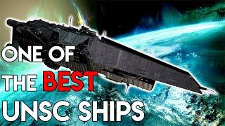 The UNSCs Favorite Destroyer  UNSC Halberd-Class Light Destroyer  Halo Ship Breakdown