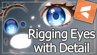 Live2D Tutorial Perfect Eye Blink Tutorial for Complex Eye Rigging for VTubers