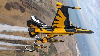 ROKAF Black Eagles performing at Avalon Airshow 2023