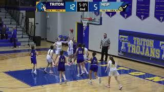 North Judson at Triton - JV Girls High School HNAC Basketball  1-27-2023 Season Finale