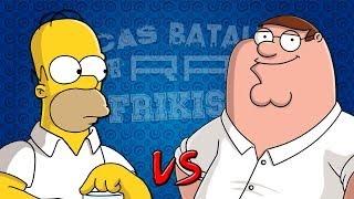 Homer Simpson vs Peter Griffin. Épicas Batallas de Rap del Frikismo  Keyblade ft. Zarcort