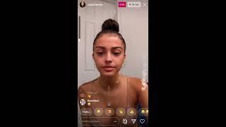 Malu Trevejo shows her boobs and twerks in hot Instagram live-stream 08062020