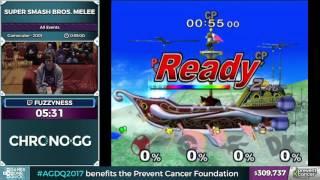 Super Smash Bros. Melee by fuzzyness in 3742 - AGDQ 2017 - Part 55