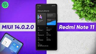 MIUI 14.0.2.0 Global Update  Redmi Note 11  MIUI Dialer  Android 13