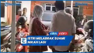 Viral Istri Melabrak Suami Nikah Lagi di Karawang Ngakunya Dinas Luar Kota