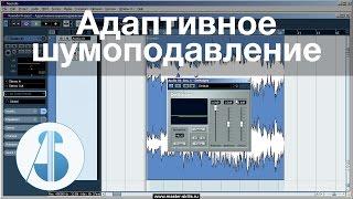 Адаптивное шумоподавление  Как убрать шум с помощью DeNoiser в Cubase  Nuendo