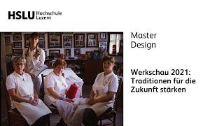 Master Design Traditionen für die Zukunft stärken