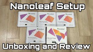 19 Nanoleaf Shapes Unboxing and SetupReview  4K60