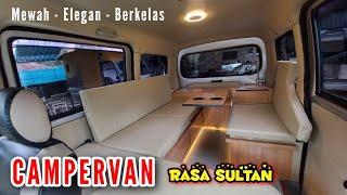 CAMPERVAN ALA SULTAN BETAH GA MAU PULANG BERASA ADA DI RUMAH KE-2  CAMPERVAN INDONESIA