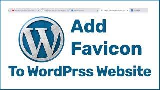 WordPress Favicon  How To Add Favicon In Wordpress Website Using Plugin 2018