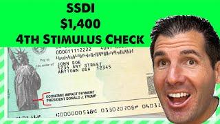 SSDI $1400 4th Stimulus Check Update - Social Security Disability