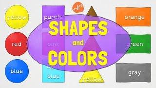 Shapes and Colors for Kindergarten and Preschool Children - ELF Kids Videos