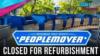 WALT DISNEY WORLDs PeopleMover Closed For Extensive Refurbishment - Disney News - 72620