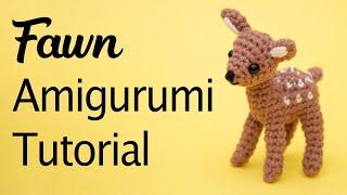 Deer Amigurumi Tutorial - Crochet a little Fawn