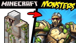 What if MINECRAFT MOBS Were FANTASY MONSTERS? Lore & Speedpaint Compilation