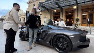 Wealthy Millionaire ZEUS Arriving & Leaving Monaco Casino Square Car Spotting @emmansvlogfr