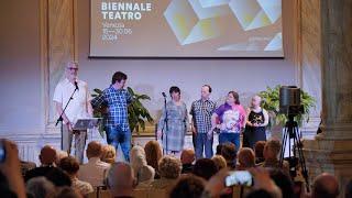 Biennale Teatro 2024 - Golden Lion for Lifetime Achievement Award Ceremony