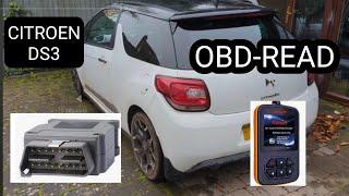 CITROEN DS3  OBD READER & iCarsoft i970