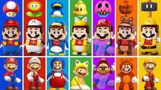 LEGO Super Mario All New Power-Ups Comparison Original vs. LEGO