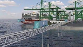 SkyWay sea ports