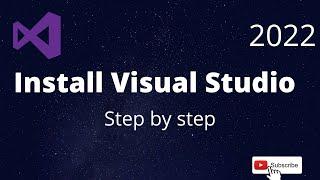 Download and install visual studio in window 10  #installvisualstudio2022