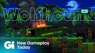 The Metal Gear NES And Metroid-Inspired Wolfhound  New Gameplay Today