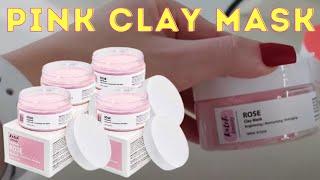 Pink Clay Mask  KetchBeauty Pink Clay Mask Review ft. Mary Bellavitas Skin Care Routine