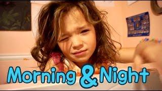 SPRING MORNING & NIGHT ROUTINE  LARGE FAMILY SCHOOL ROUTINE