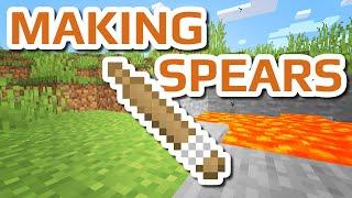 How to Make a WORKING SPEAR in MCreator 2023.4