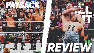Was ein geiles WRESTLING-WOCHENENDE    WWE Payback & AEW All Out 2023 - ReviewRückblick