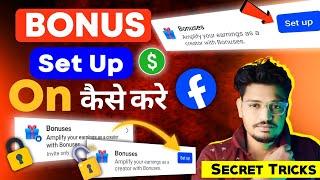 Bonus Setup Enable Kaise Kare Secret Tricks 2024   Facebook Bonus Kaise On Kare  Decoding FB