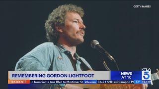 Gordon Lightfoot dies at 84