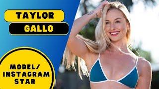Taylor Gallo Biography।  American Model and Instagram Star। Tiktok Star। Wiki and Facts