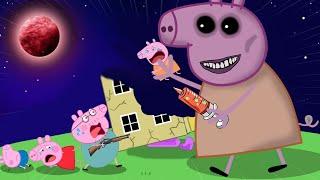 Zombie Apocalypse Peppa Pig vs Zombies  ‍️‍️???  Peppa Pig Funny Animation