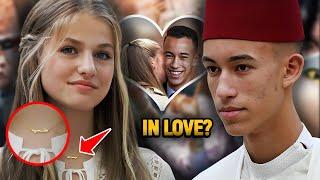 STRATEGY or Love?  Princess Leonor and Prince Moulay Hassan.