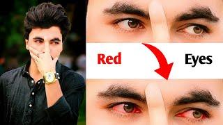 Red Eyes Photo Editing In Picsart  How To Make Red Eye In Picsart  Lead Editx
