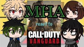 MHABNHA react to CODVanguard gacha reaction