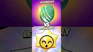 MONSTER EGG VS LEGENDARY STARR DROP #brawlstars #shorts