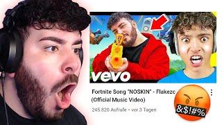 Kleiner Junge REAGIERT auf NOSKIN SONG und GEHT ZU WEIT ... 