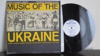 Music of Ukraine 1951  -  Folkways Records - Vinyl Album