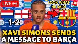URGENT XAVI SIMONS SENDS A MESSAGE TO BARCELONA AFTER THE MATCH NOBODY EXPECTED BARCELONA NEWS