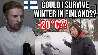 Reaction To Living in Finland with Extreme Winter Cold Weather -20°C??