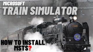 How to download and install Microsoft Train Simulator on a PC  MSTS  Part-1  Hindi