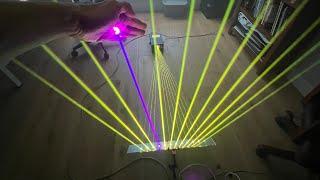 Laser Harp 2.0 Demo