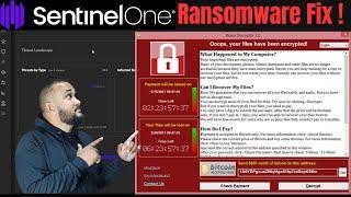 SentinelOne Ransomware Rollback Feature