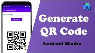 How to generate QR Code in android studio 2024