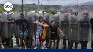 Masked assailants raid Venezuelan opposition headquarters amid election dispute