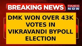 Vikravandi Bypoll Result Update DMK Won By Over 43K Votes NDA Alliance Get About 36K Votes