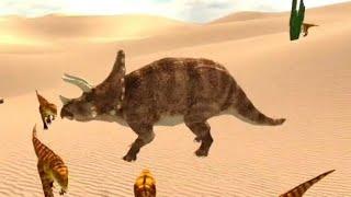 Best Dino Games - Hungry Raptor Desert Dinosaur Hunt Android Gameplay