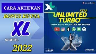 cara aktifkan bonus kuota xl 2022